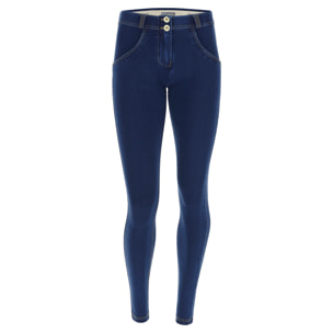 Jeggings push up WR.UP® superskinny jersey-denim organico