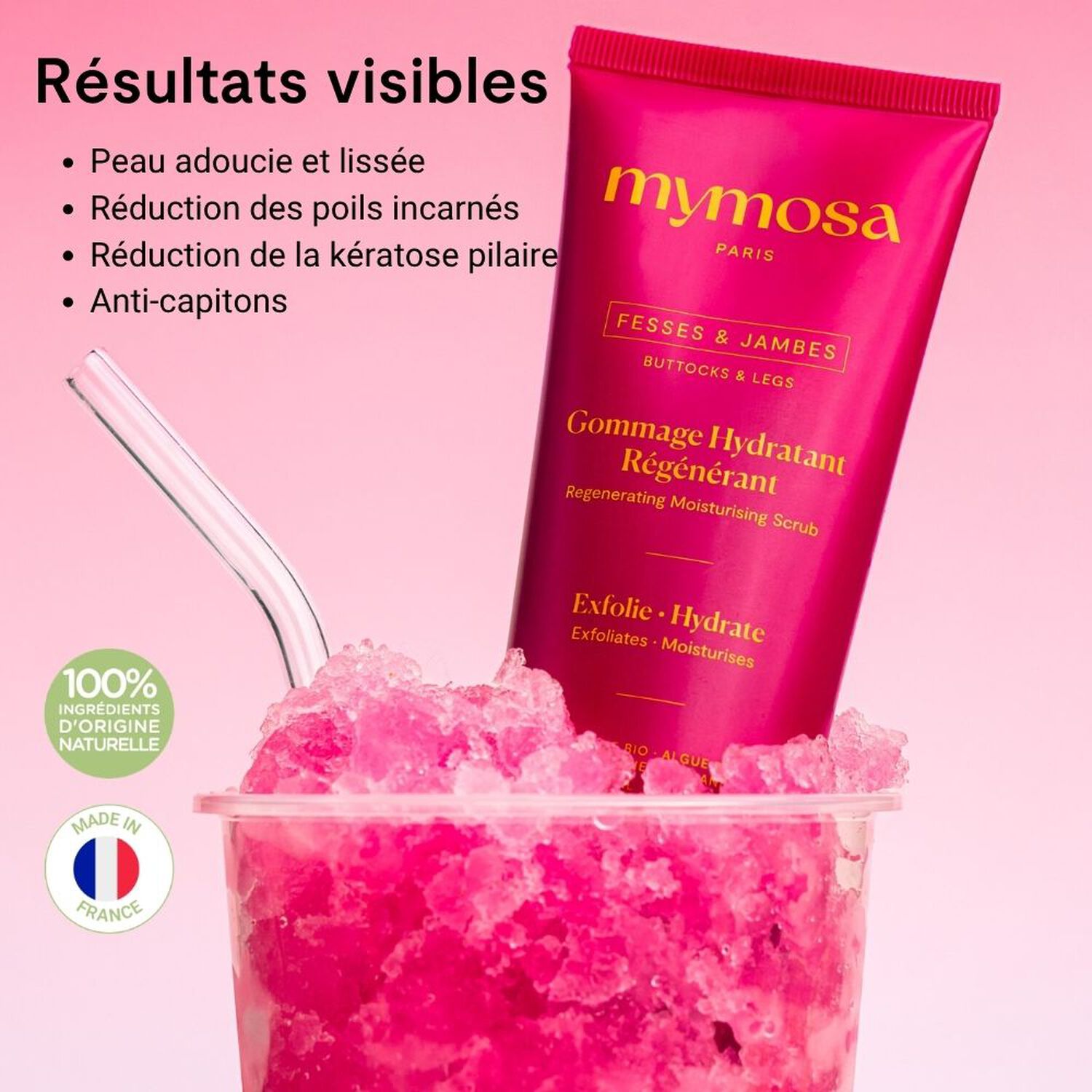 Fesses & Poitrine - Masque Lissage Effet Peau Neuve 100 ml