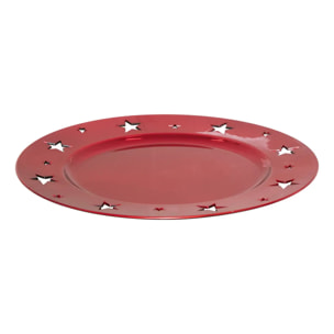 ASS PRES DECOUPE ROUGE D33CM