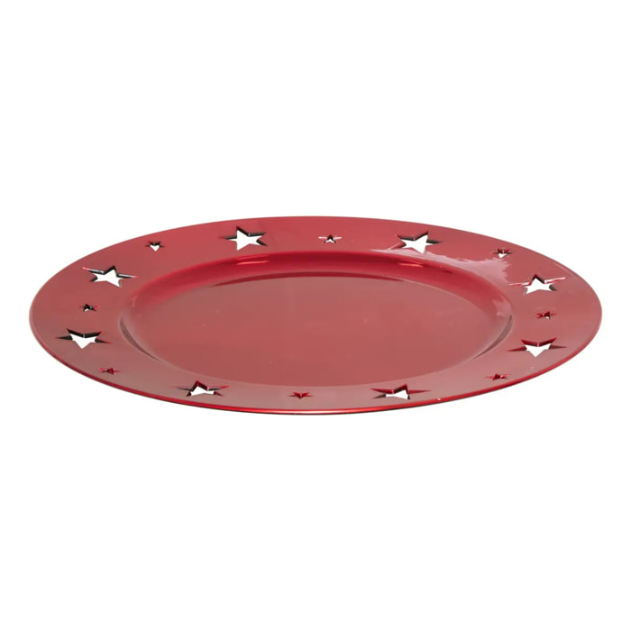 ASS PRES DECOUPE ROUGE D33CM