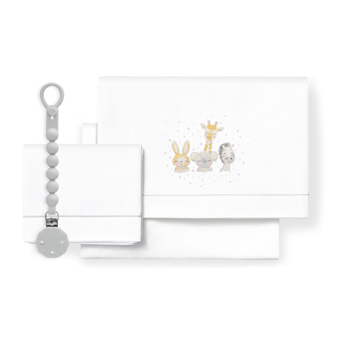 Sábanas Cuna Acuarela