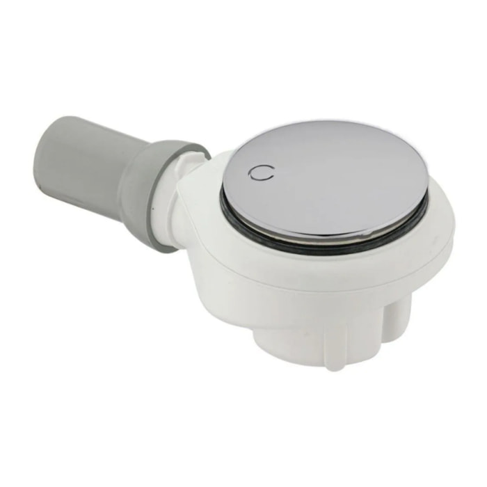 Bonde Tempoplex Plus 90mm avec cache chromé brossé