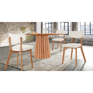 Tomasucci Table ronde VOLGA WOOD