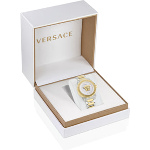 Versace Reloj Analógico De Cuarzo Medusa Deco