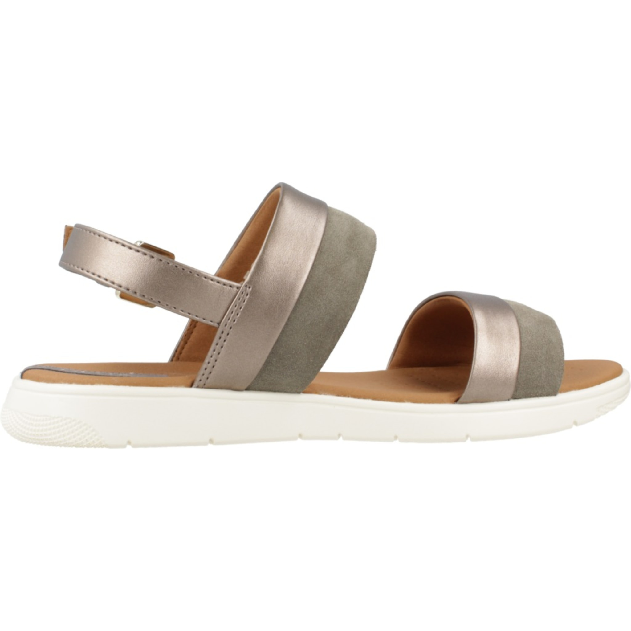 Sandalias Mujer de la marca GEOX  modelo D DANDRA Gray