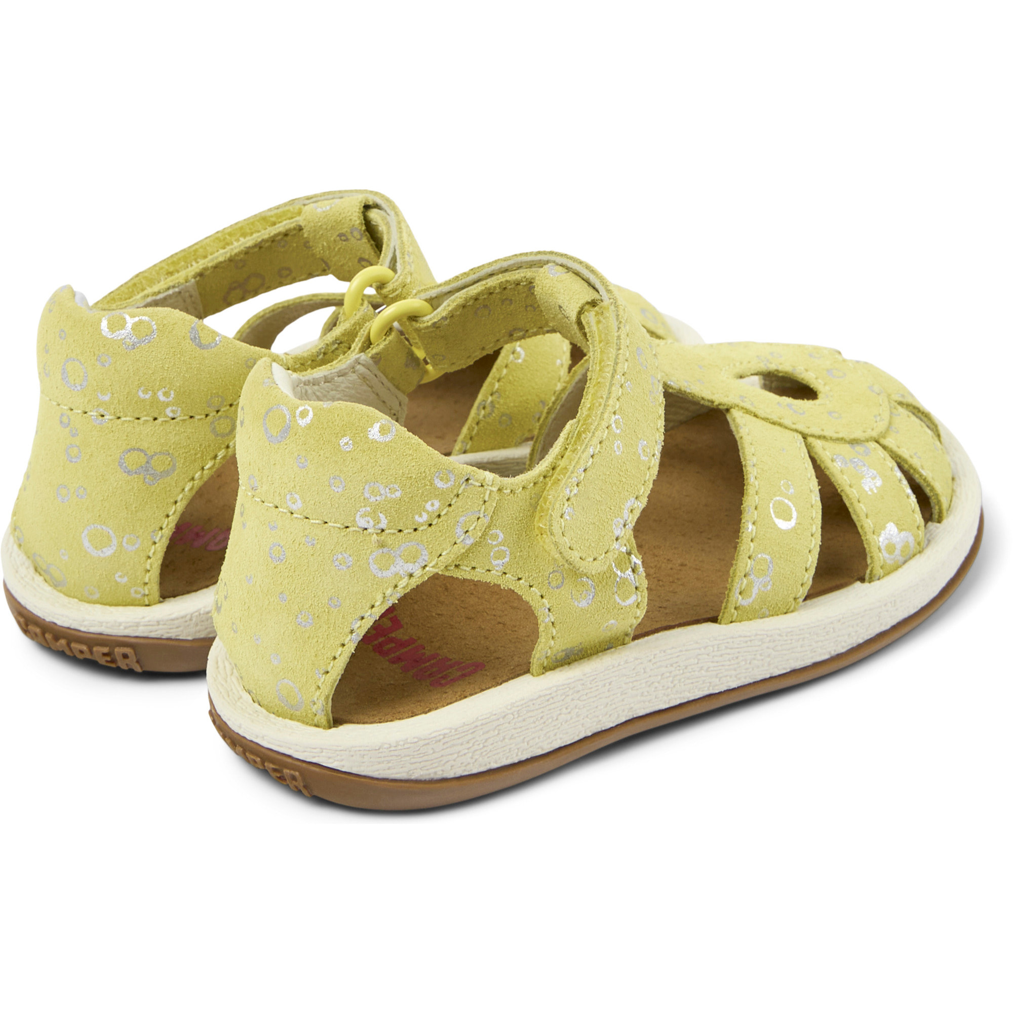 Sandalias - CAMPER Bicho - Amarillo - Piel de ante