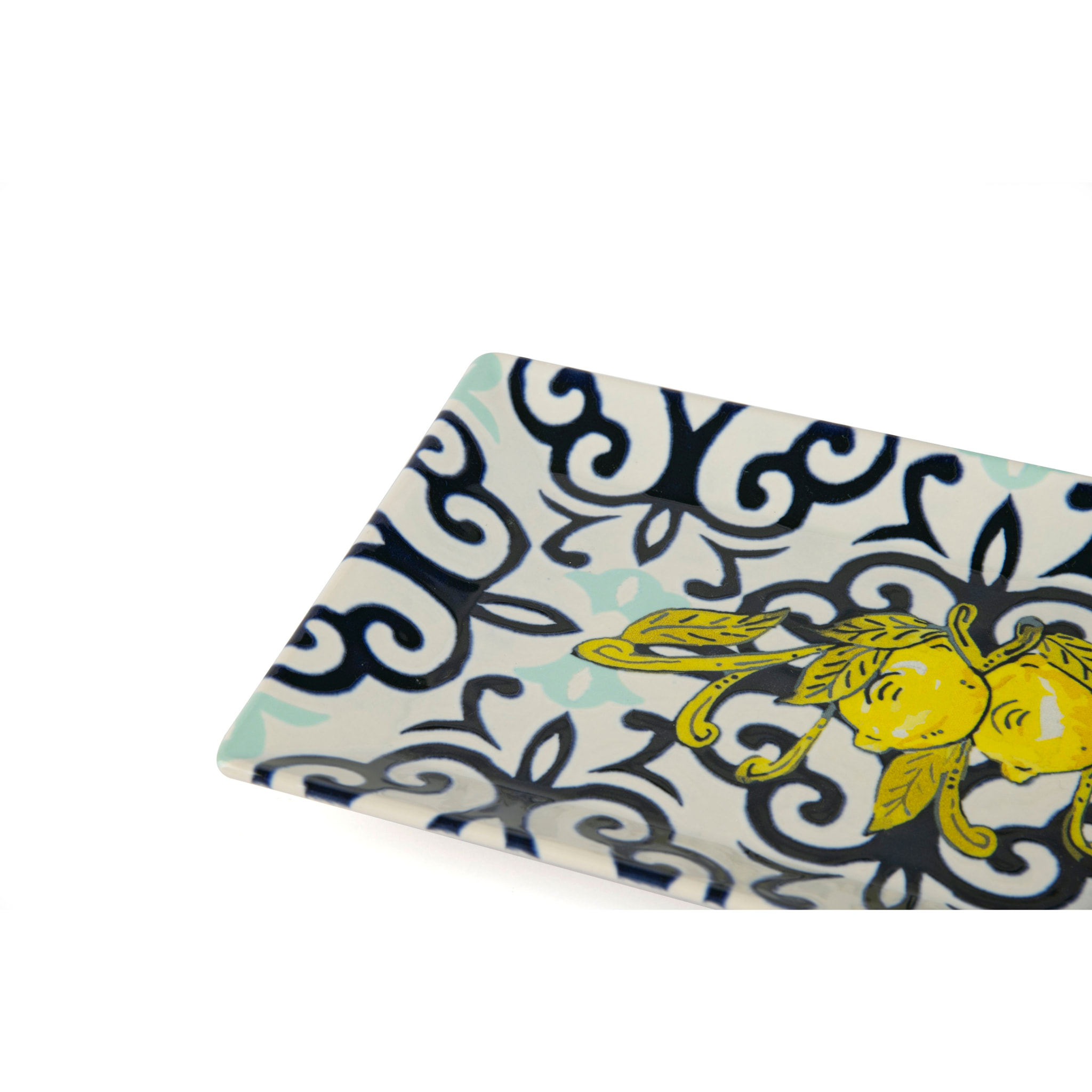 Set de 6 assiettes plates Excelsa – Amalfi, Céramique Multicolore