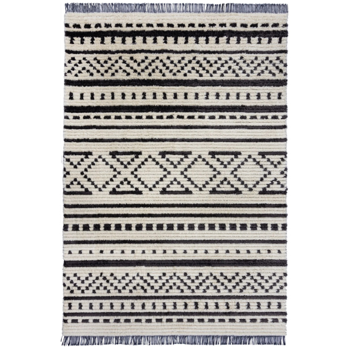 Tapis style berbere SABRI Monochrome