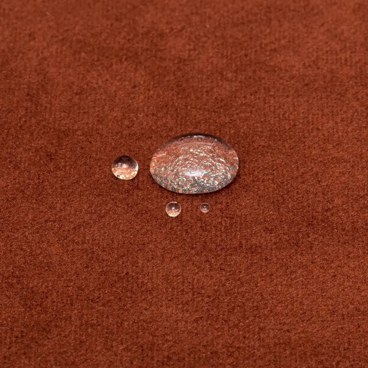 Canapé 3 places "Candice" - orange ambre - velours