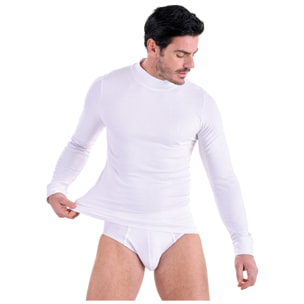 Lupetto Interlock Navigare, Confezione da 2 pezzi, Art.915, Grigio Melange