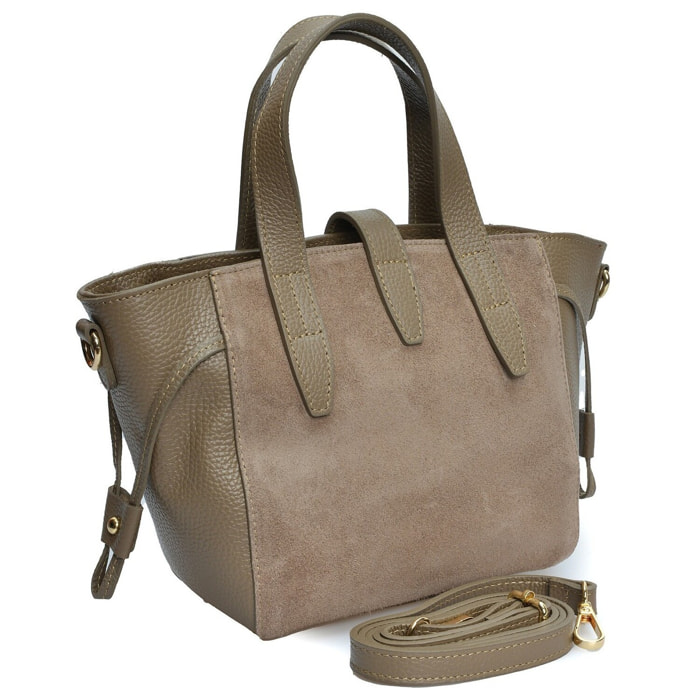 Borsa a mano Isabella Rhea Beige