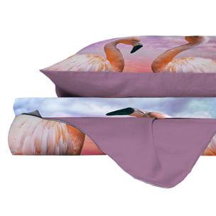 PARURE COPRIPIUMINO GOODNIGHT SINGOLO - STAMPA DIGITALE 100% Microfibra