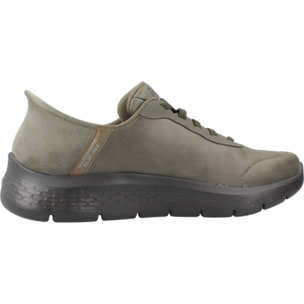 Sneakers De  Hombre Slip - Ins Go Walk Flex - Smoot Verde