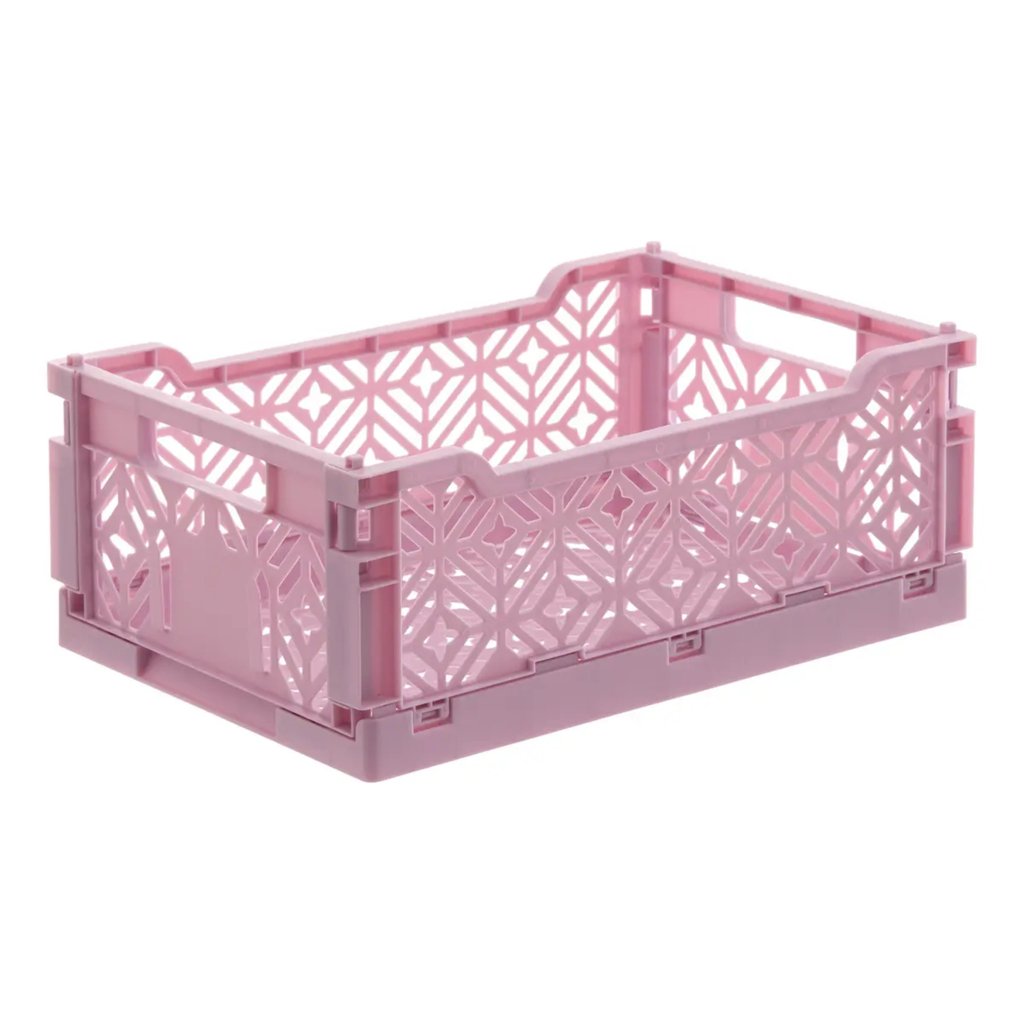 Cagette pliable Arry 30x20cm lilas