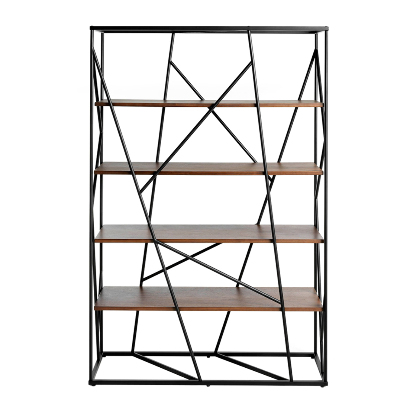 Estantería Angel Cerda en acero y DM 120x38x180cm