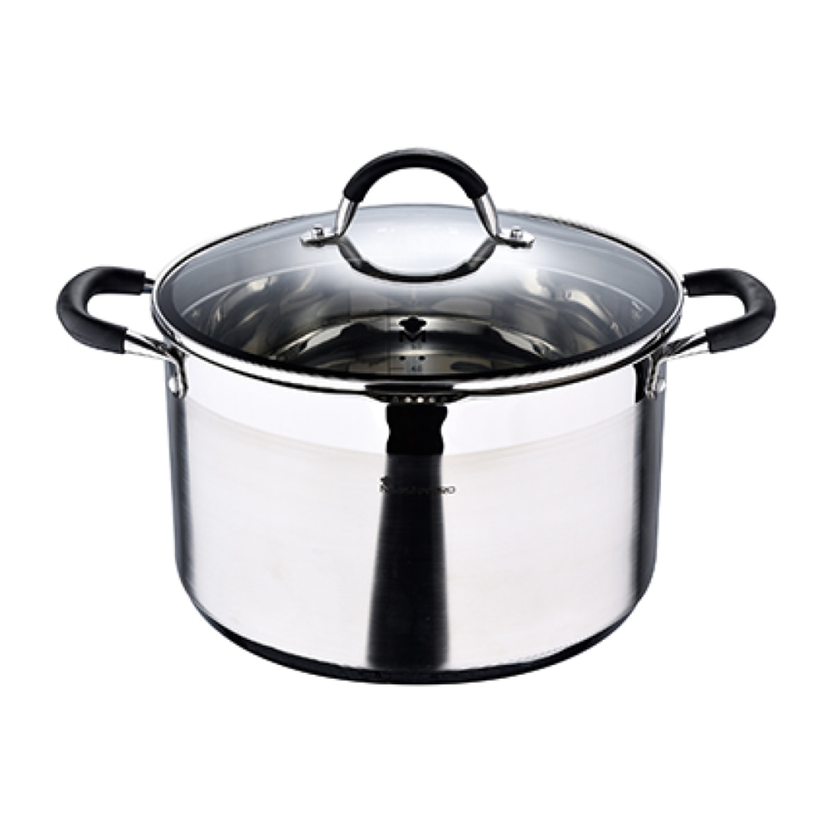 OLLA 28X16.5CM 9.5L ACERO INOX IND C/TAPA FOODIES MP