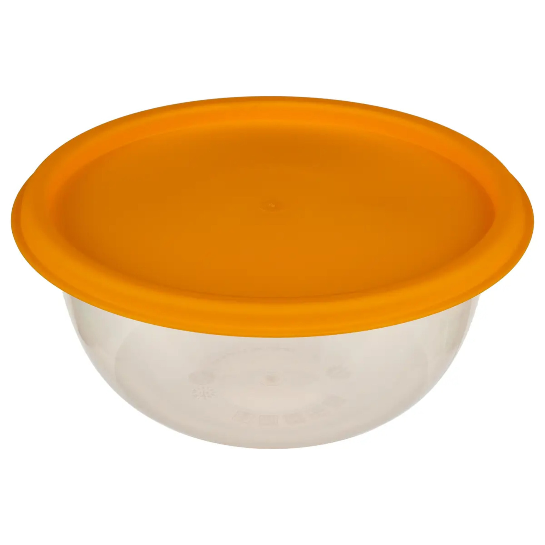 6 boîtes de conservation rondes Colors