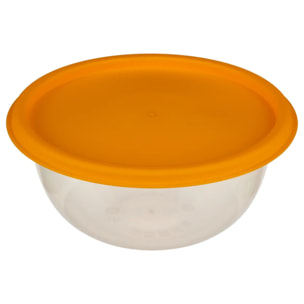 6 boîtes de conservation rondes Colors