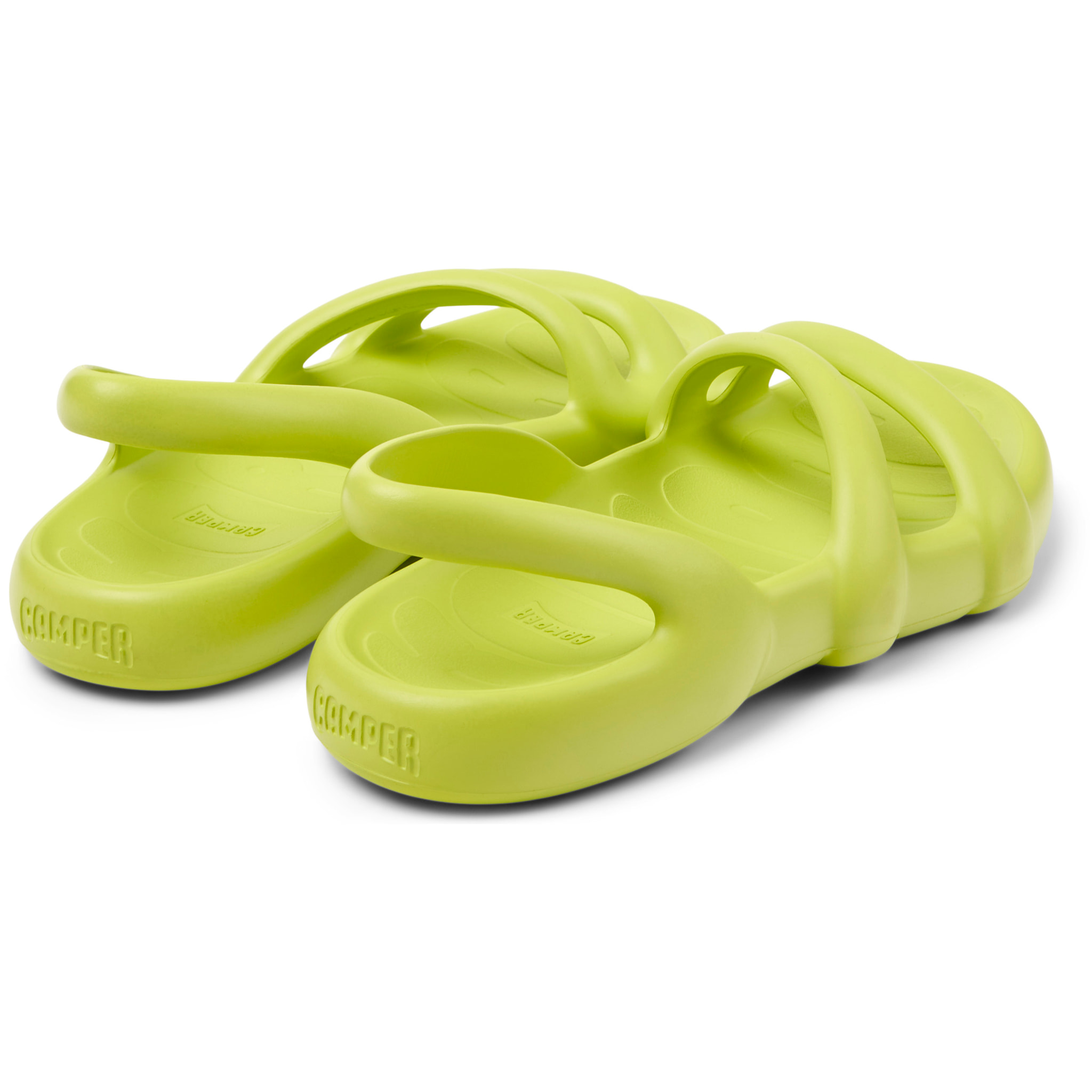 Sandali - CAMPER Kobarah Flat - Giallo - Sintetico