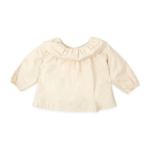 Blusa . - Beige