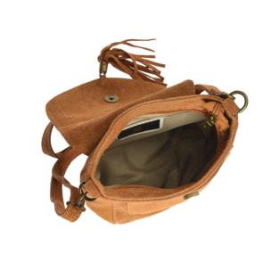 Borsa a mano Anna Luchini Cammello