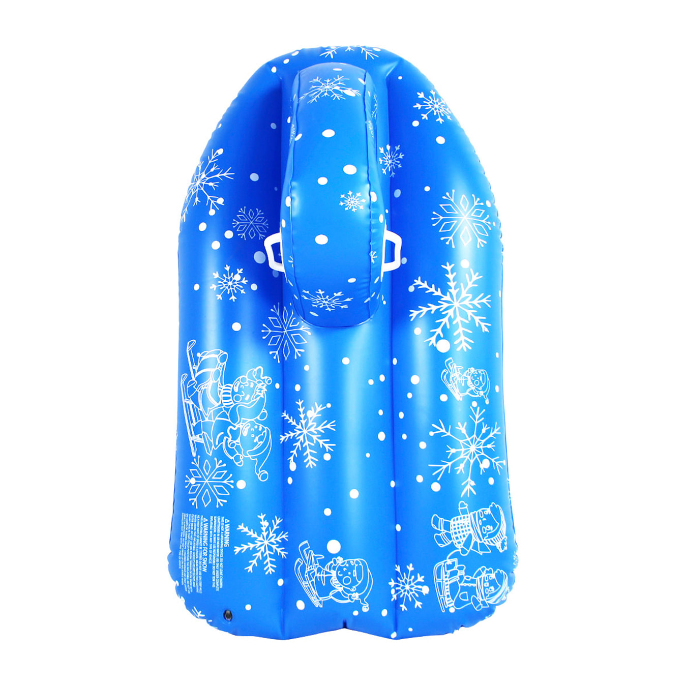 DAM Colchoneta híbrida moto de agua, para nieve y agua. Con asas. 120x68cm. 120x50x68 Cm. Color: Azul