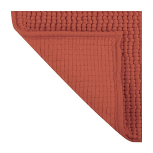ALFOMBRA DE BAÑO CHENILLE 50X80 CM TERRACOTTA