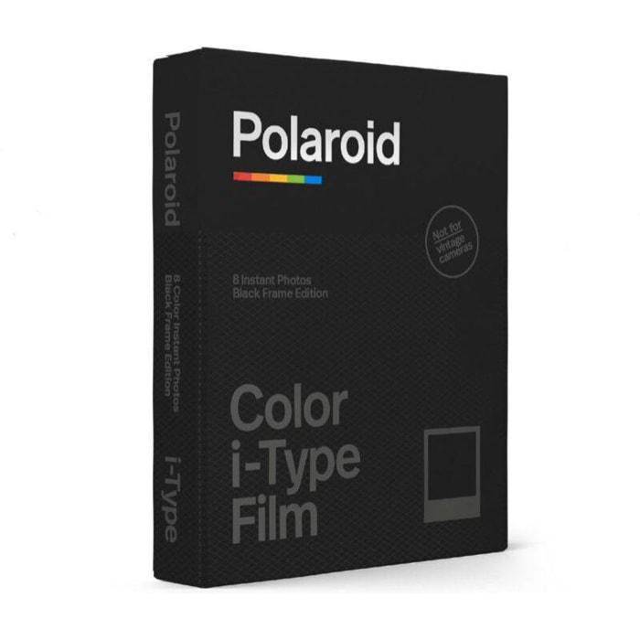 Papier photo instantané POLAROID Color film iType Black Frame (x8)