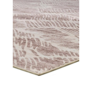 Alfombra impresa estilo abstracto en tonos tierra Class, varias medidas disponibles