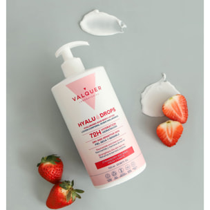 Valquer Hyaludrops Loción Corporal Fresa y Karité – Hidratación 72H - 700 ml