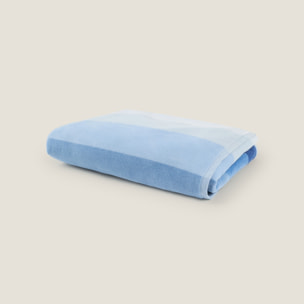 Toalla de playa rizo rayas Babala color azul