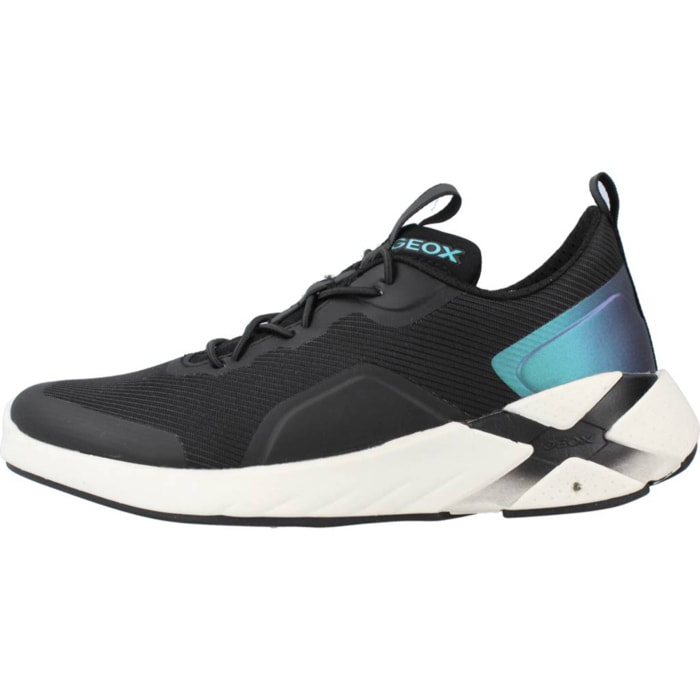 Zapatillas Niño de la marca GEOX  modelo J PLAYKIX BOY NEGRO