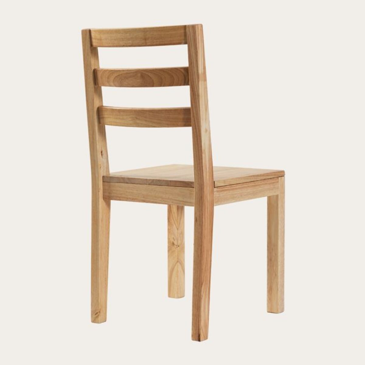 Liona -bois massif d'hévéa-couleur naturel 45 x 85 x 48 cm