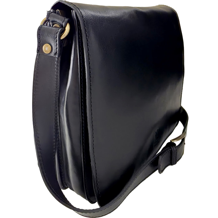 Borsa a Tracolla Vintage Unisex in Pelle Borsa Messenger da Lavoro