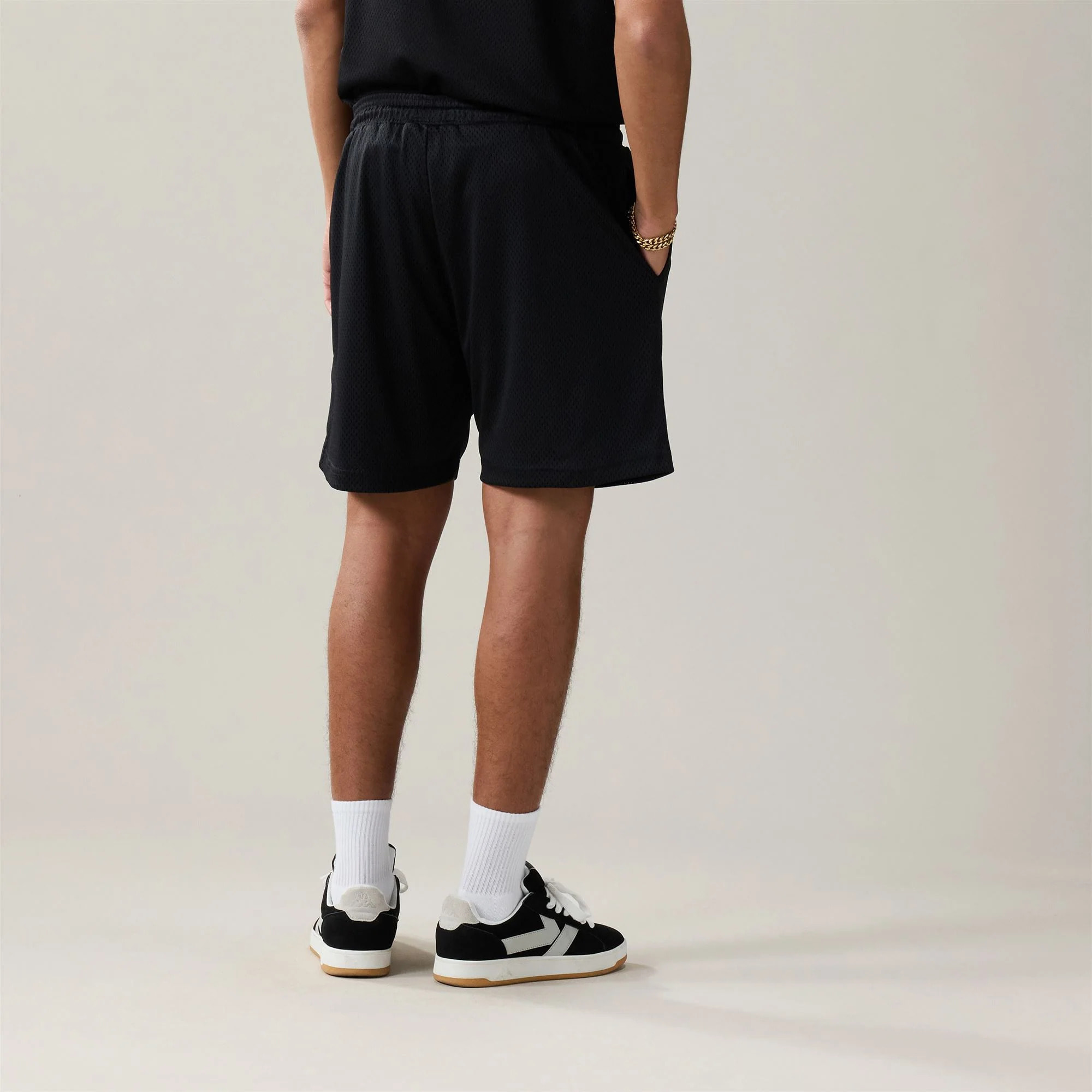 Kappa - Pantalones cortos Hombre Negro - Authentic Sumit