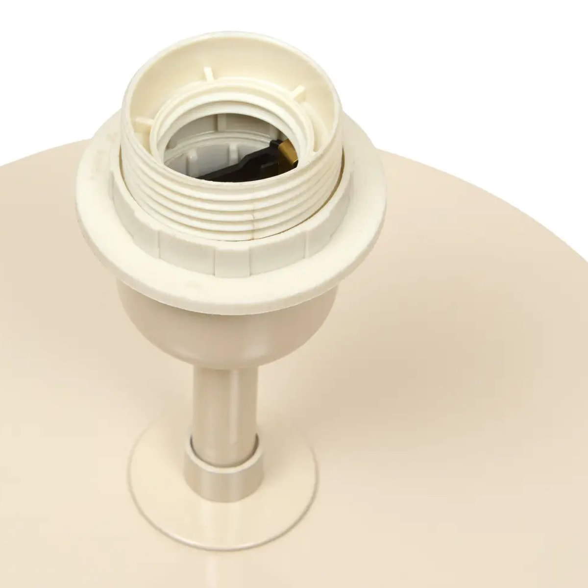 Lampadaire Ulysse cylindrique H.97cm beige