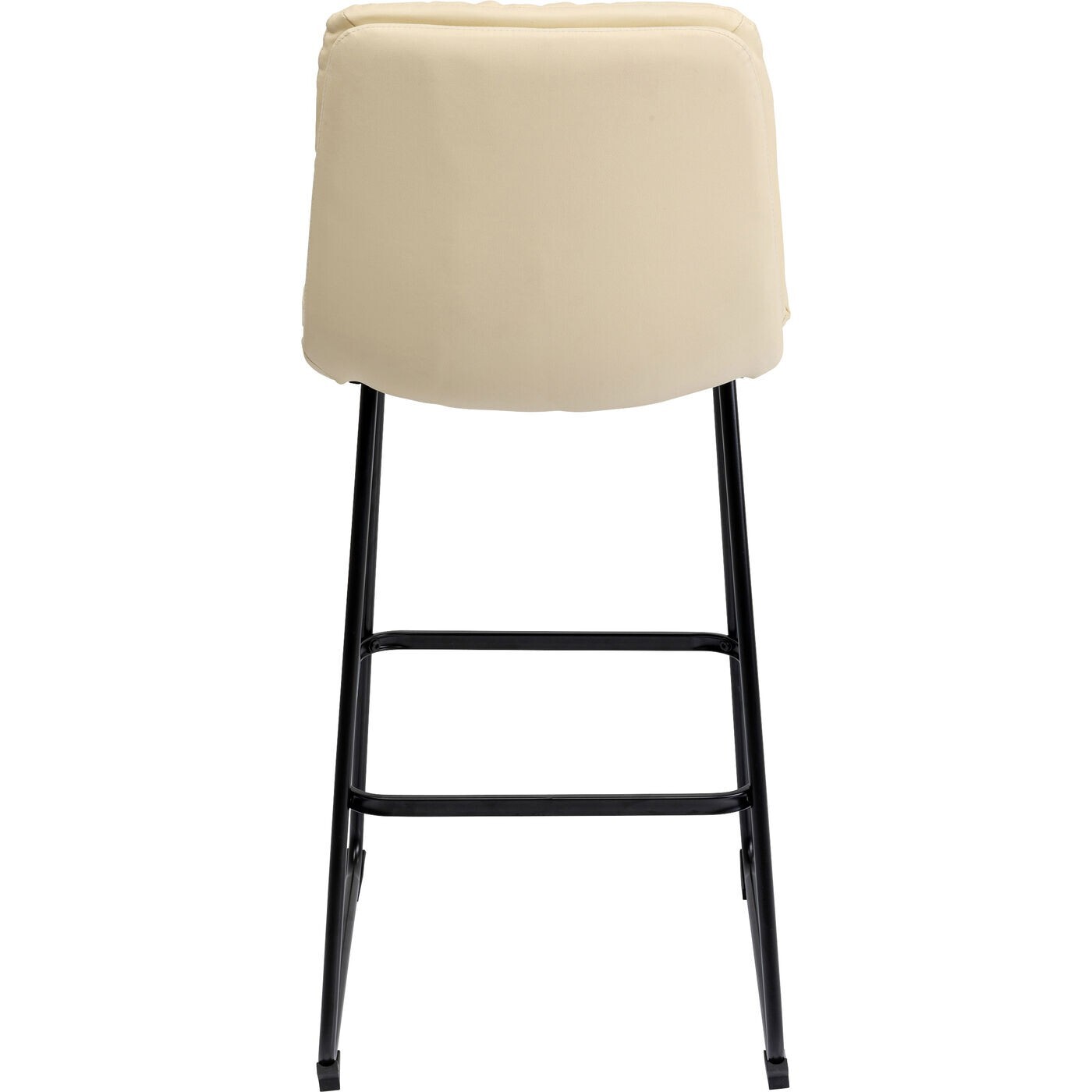 Tabouret de bar Daria simili crème Kare Design