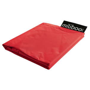 Housse de pouf géant rouge BIG MILIBAG