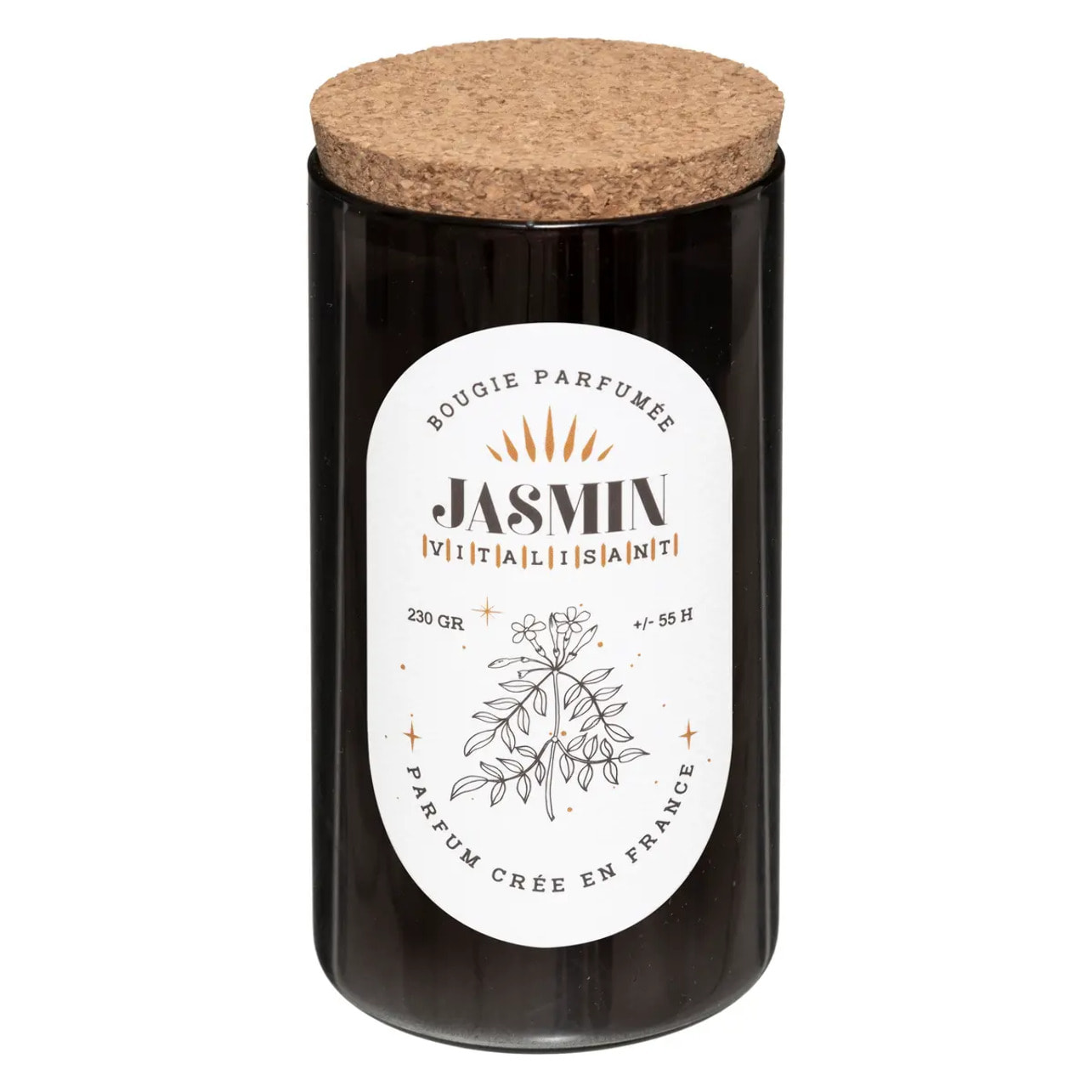 Bougie parfumée "Snow" jasmin 230g
