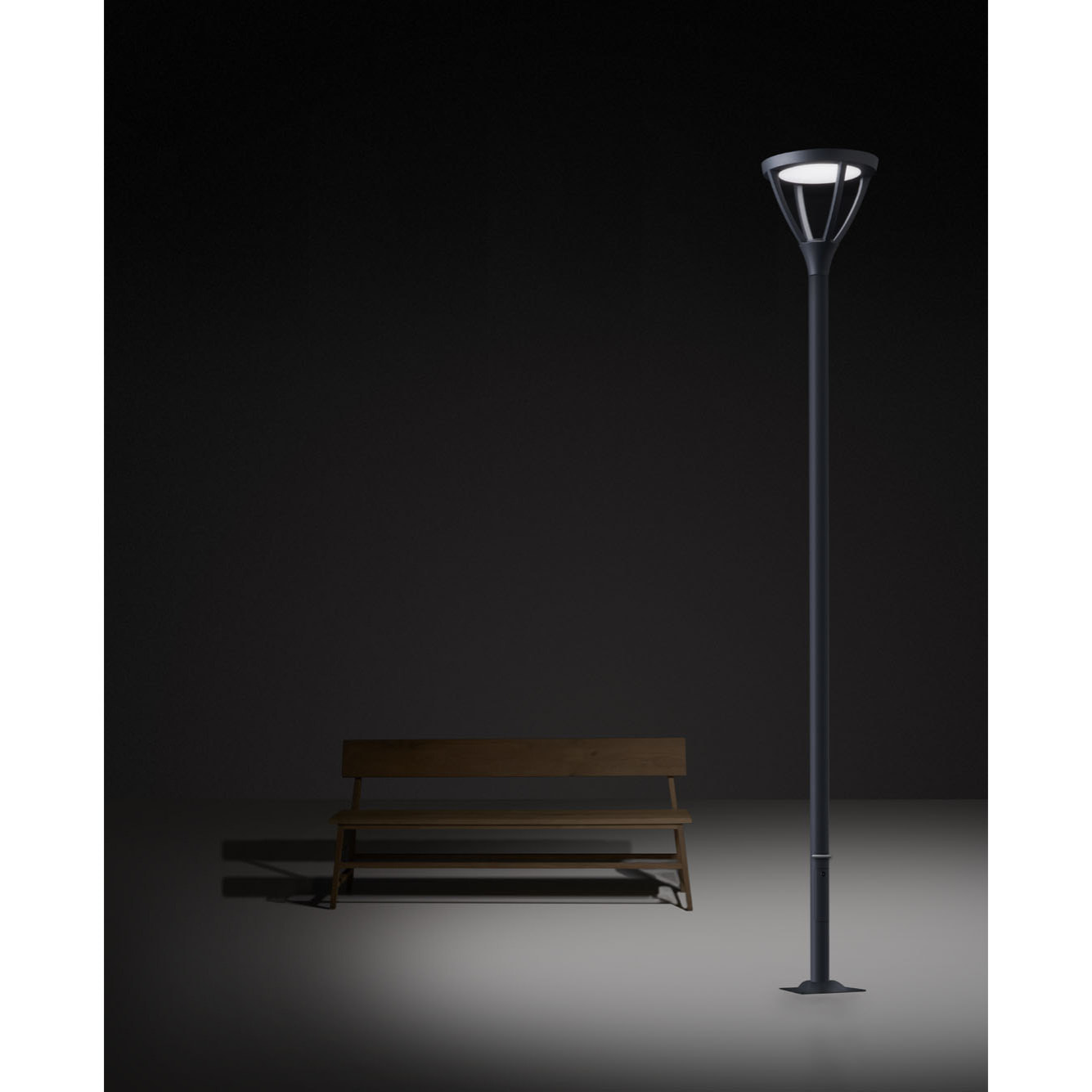 LEDS C4 Cabezal PROUD con led 3000K de 40W para iluminación simétrica