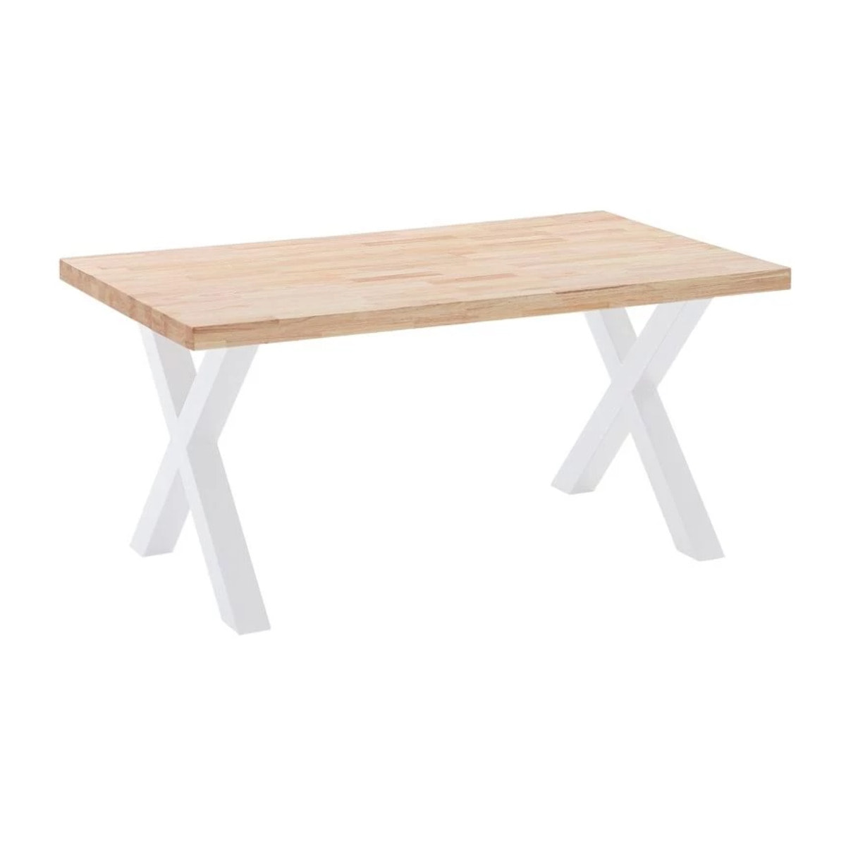Mesa de comedor X-Loft 160 Roble salvaje - Blanco