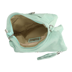 Borsa a tracolla da donna In Vera pelle Made in Italy 28x22x5 cm