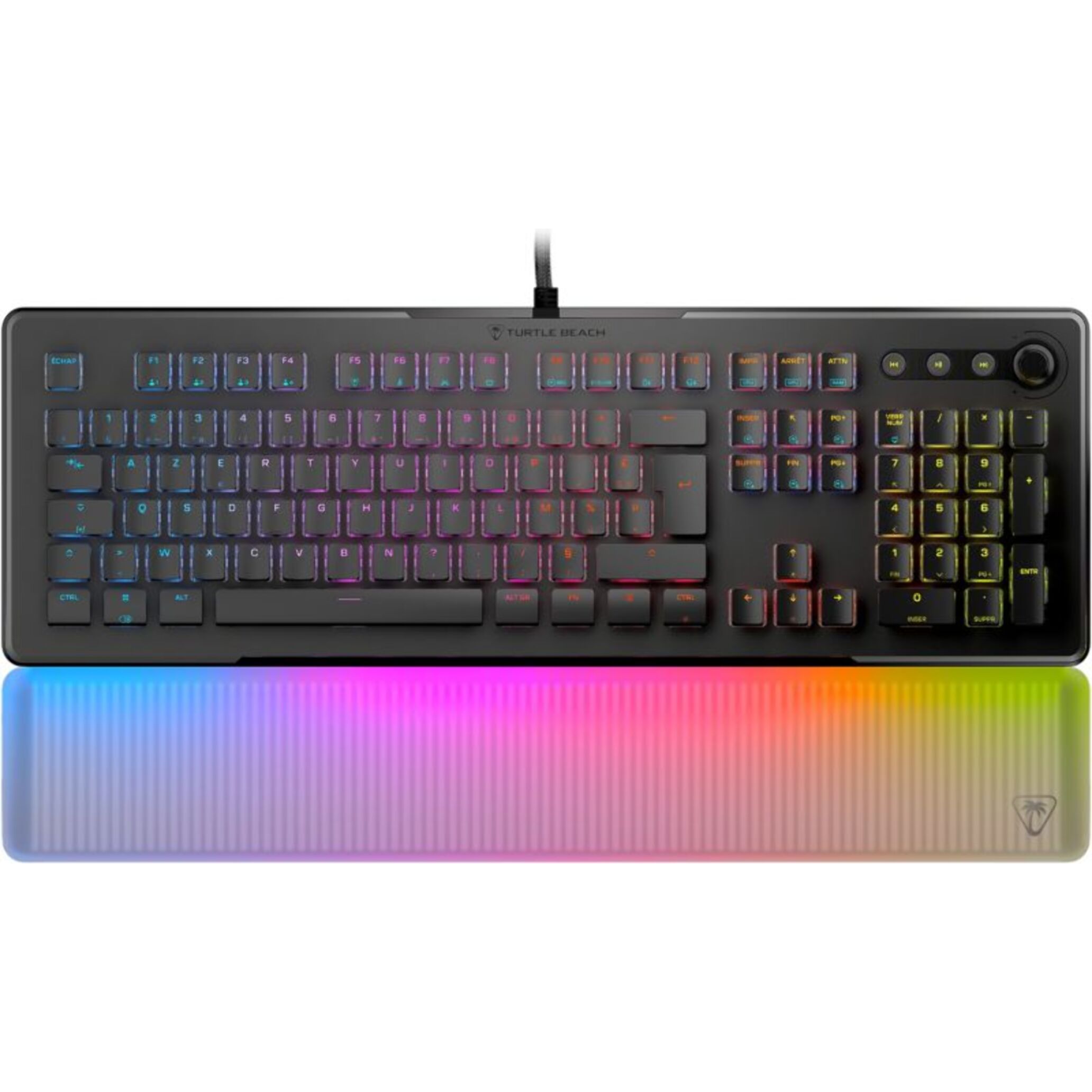 Clavier gamer TURTLE BEACH Vulcan II Max Noir Linear