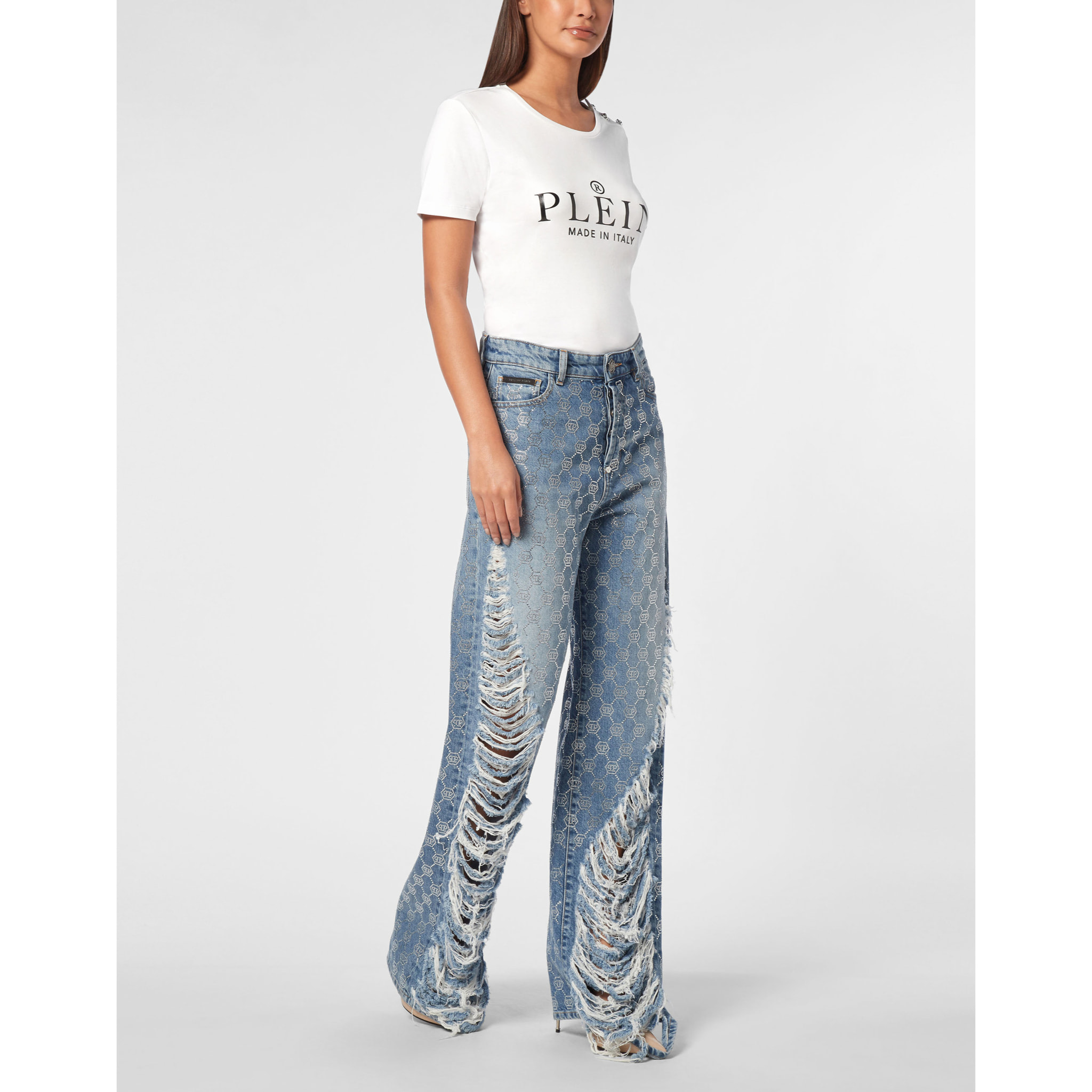PHILIPP PLEIN Jeans Skater fit MONOGRAM