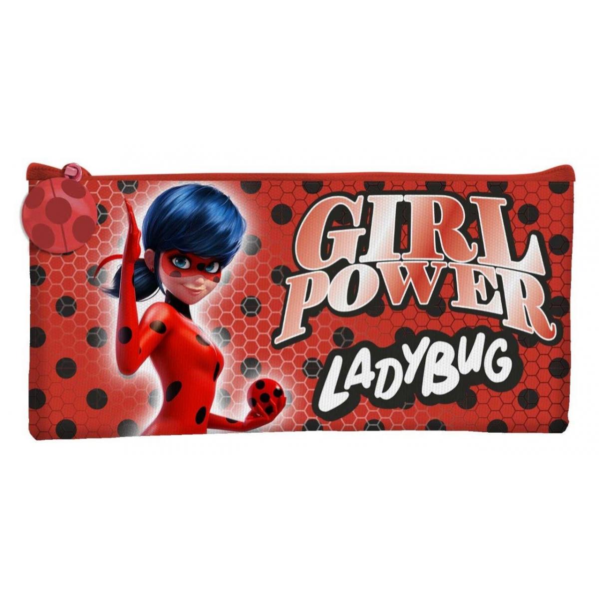 Astuccio Bustina Piatta Miraculous LadyBug Lei Miracolous Ladybug Rosso