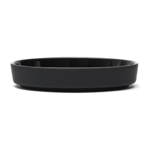 Evolution porte-savon en céramique, noir (SATDFEEL39CE)