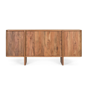 Aparador de Madera de Acacia Estilo Rústico Moderno
