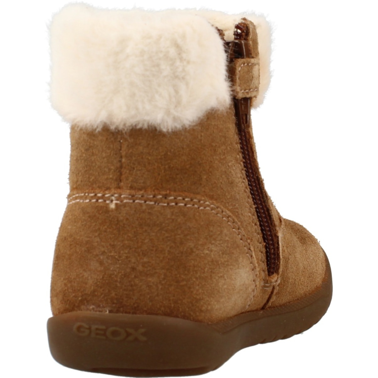 Botines Niña de la marca GEOX  modelo B464PC 00022 MARRON CLARO