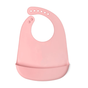 BABERO BLANDITO SILICONA ROSA