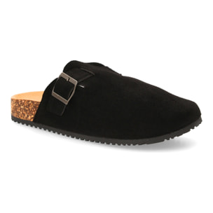 Zueco casual con hebilla ajustable para hombre